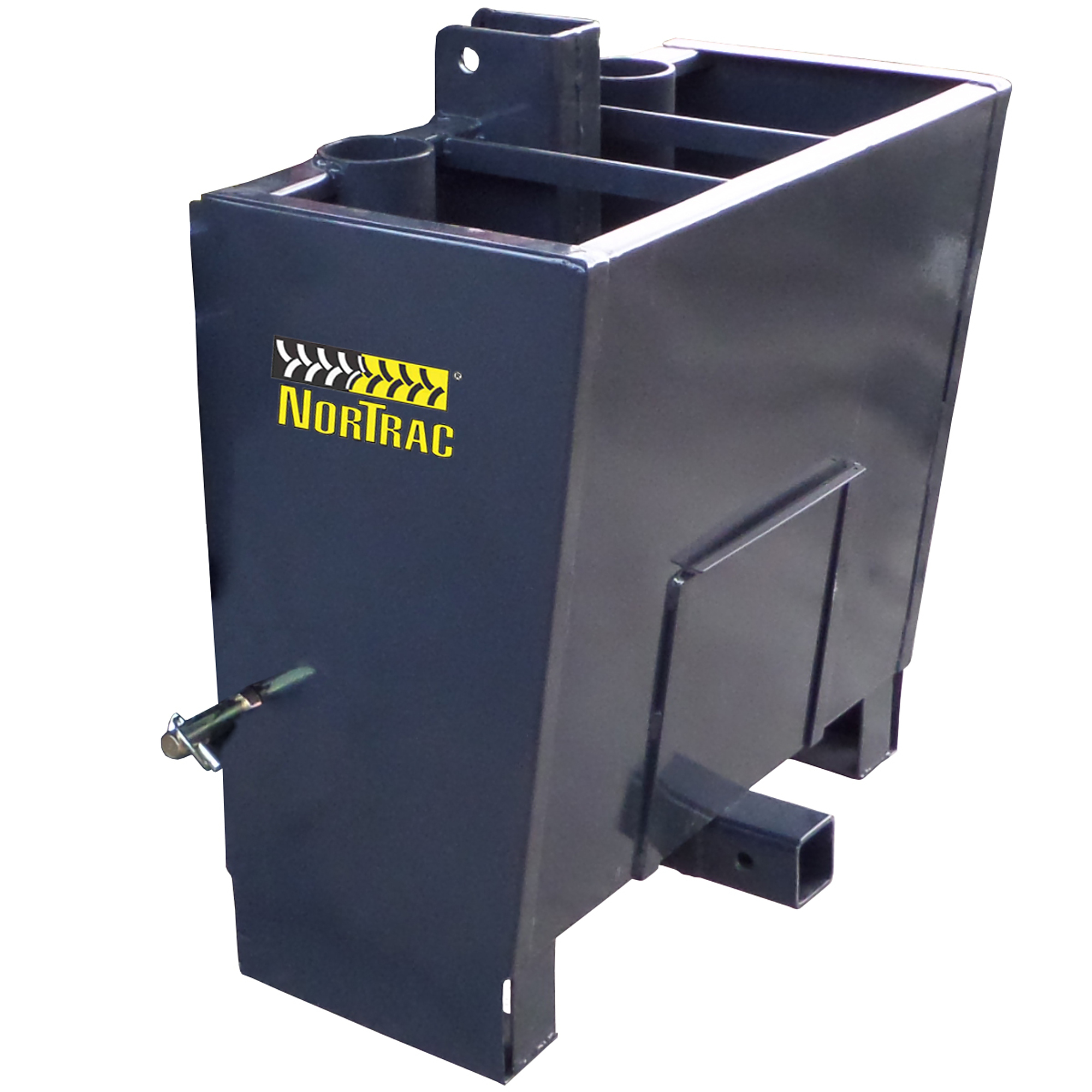 NorTrac Rear Weight Box, 26.125in. Working Width, 3.67 Cu. Ft. Capacity, Category 1